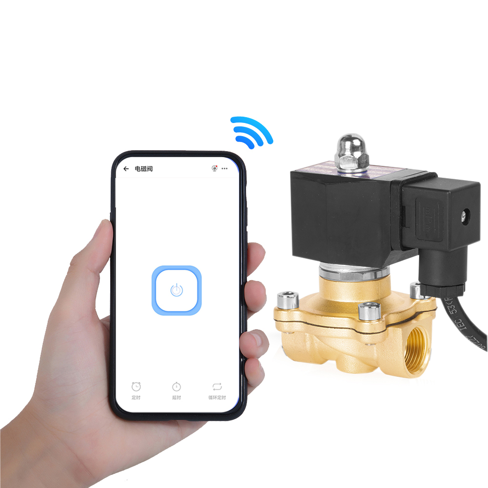 WIFI remote control normally closed solenoid valve